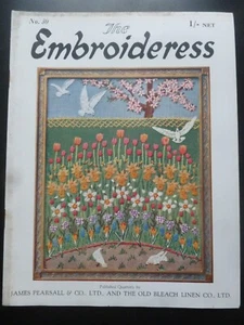 THE EMBROIDERESS No. 30 (issued 1929) - DECORATIVE NEEDLEWORK - EMBROIDERY - Picture 1 of 14