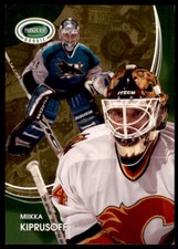 2003-04 PARKHURST ROOKIE MIIKKA KIPRUSOFF CALGARY FLAMES #15