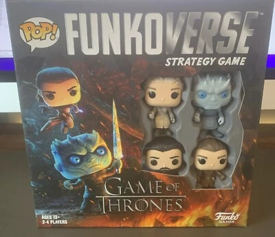 Funko Pop Game of Thrones Funkoverse Board Game 4 Character Base Set Games - Image 1 of 2