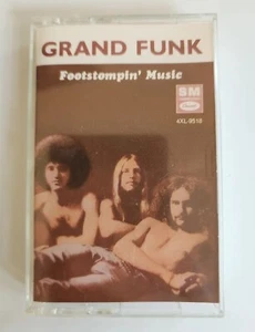 GRAND FUNK - FOOTSTOMPIN MUSIC Cassette Tape Vintage 4XL-9518 Railroad - Picture 1 of 2