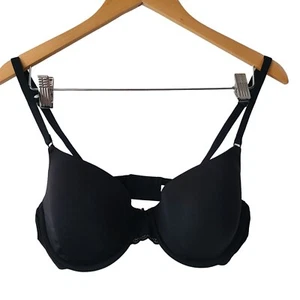 Aerie US Damen Gr. 38C leicht gefütterter T-Shirt BH schwarz Bügel verstellbar - Bild 1 von 8