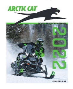 Arctic Cat Snowmobile Service Manual | 2000-2022 |  2 Stroke & 4 Stroke | CD OR  - Picture 1 of 11