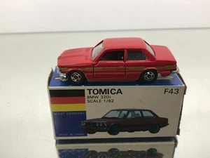 TOMICA JAPAN F43 BMW 320I E21 ALPINA -RED 1:62 rare- GOOD IN BOX - 304 - Imagen 1 de 7