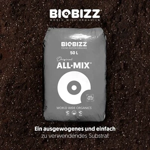 BioBizz All Mix Erde 50l | Pflanzsubstrat Pflanzerde - Bild 1 von 5