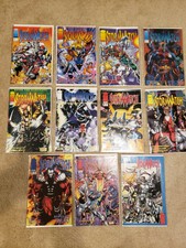 Stormwatch (1993) #0, #1-9, and Sourcebook #1 Image Comics lot of 11