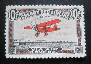 1929 Canada Airmail Cherry Red Airline CL46 MNG - Picture 1 of 2
