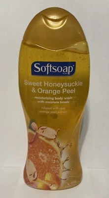 Softsoap Sweet Honeysuckle & Orange Peel Moisturizing Body Wash 18 fl oz/532 mL - Image 1 of 4