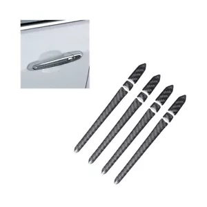 Carbon Fiber Exterior Door Handle Cover Trim For Cadillac ATS ATS-L 2013-2019 - Picture 1 of 12