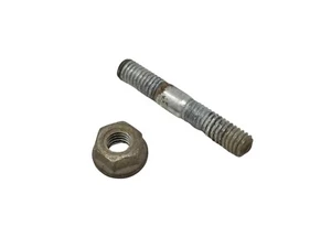 85 Suzuki LT250E LT 250E Quadrunner Small Cylinder Piston Mounting Stud & Nut - Picture 1 of 3