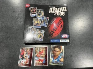 AFL Herald Sun Official 2005 Collector Card Album & Complete Base Set 192 Cards