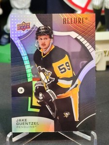 2021-22 Upper Deck Allure Jake Guentzel Black Rainbow