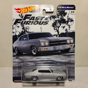 2017 Hot Wheels Fast & Furious 1/4 Mile Muscle '70 Chevrolet Chevelle SS 2 of 5 - Bild 1 von 1