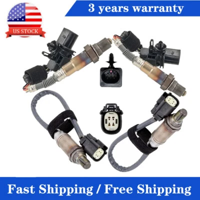 4 шт датчиков кислорода вверх + вниз для 2012-2016 Ford F-250 F-350 Super Duty 6,2 л V8 США - Изображение 1 из 4