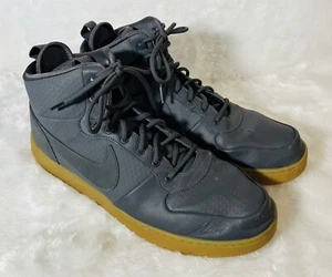 Nike Court Borough Mid Winter gris suela de goma AA0547-001 para hombre talla 15 atlético - Imagen 1 de 8