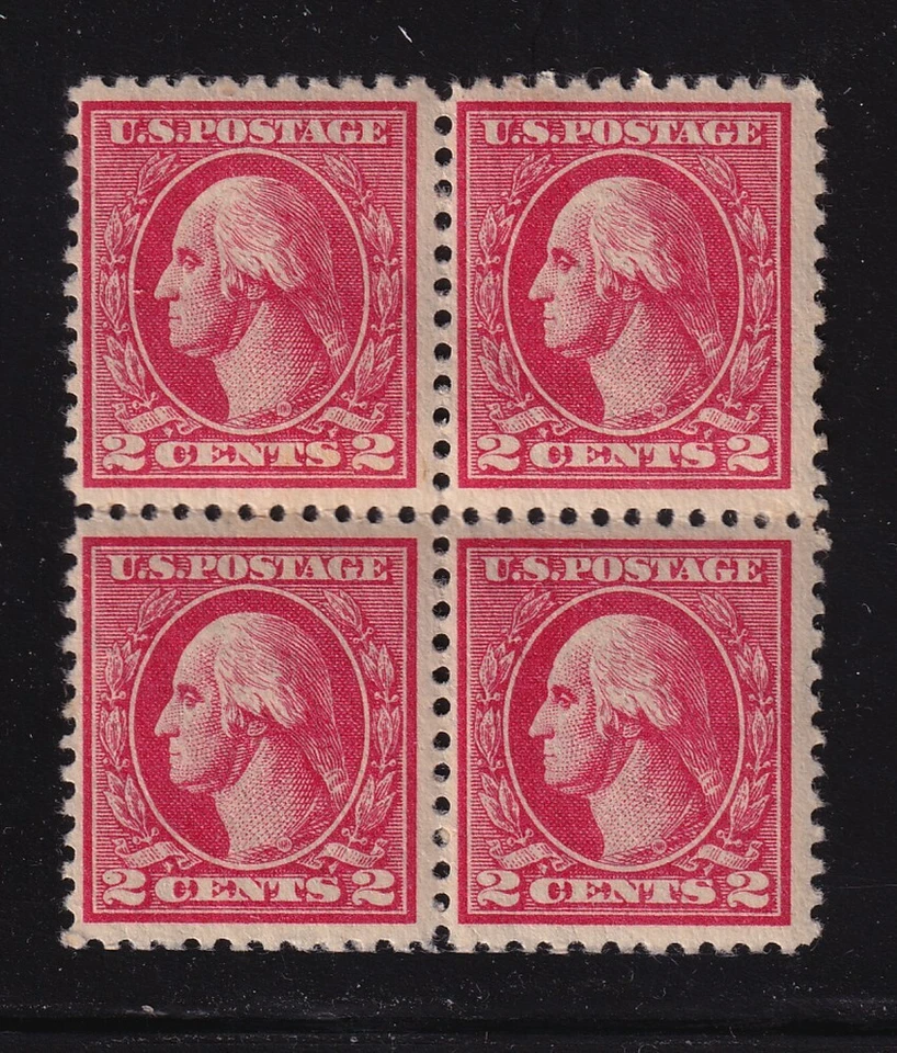 1920 Sc 527 Type V MNH VF full original gum, block of 4 CV $170 NH - Image 1 of 1