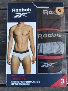 Reebok Men's Sport Brief - 3 pack - size XL - Picture 1 of 3