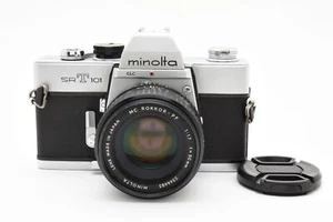 [N Mint READ] Minolta SRT101 35mm Camera MC Rokkor PF 50mm f1.7 Lens From JAPAN - Picture 1 of 12