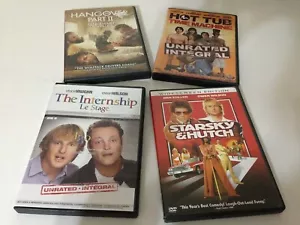 Hangover Part II Hot Tub Time Machine Internship Starsky & Hutch Comedy DVD Lot! - Picture 1 of 1