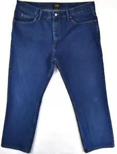 Lee Jeans Relaxed Straight Fit Mid Rise Dark Wash Blau Denim Herren Größe 40x30 - Bild 1 von 12