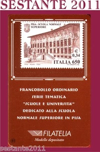 TESSERA FILATELICA SCUOLE E Università ISTITUTO D'ARTE DI URBINO 1999 B51 - Imagen 1 de 1