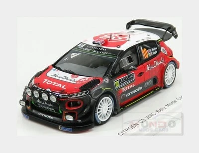 1:43 Spark Citroen C3 Wrc Abu Dhabi Wrt #10 Rally Montecarlo 2018 K.Meeke S5960 - Immagine 1 di 2