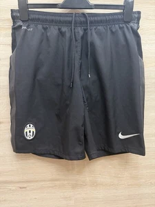 Rare Nike Dri Fit Juventus FC 2012/2013 Away Lined Shorts Mens Size Large - Picture 1 of 11