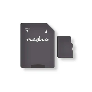 Nedis, microSDXC-Speicherkarte 32GB Class 10 UHS-I mit Adapter - Bild 1 von 2