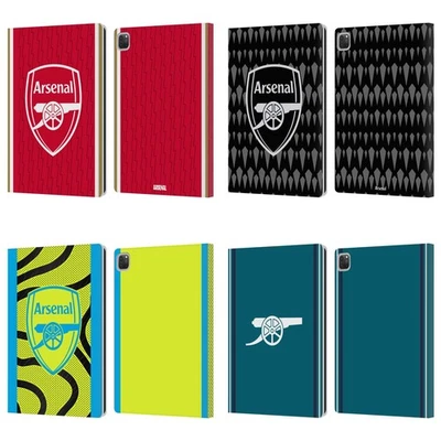 OFFICIAL ARSENAL FC 2023/24 CREST KIT LEATHER BOOK WALLET CASE FOR APPLE iPAD - Image 1 of 4