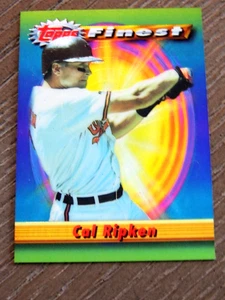 CAL RIPKEN JR  1994 TOPPS FINEST CARD #235     BALTIMORE ORIOLES HOF - Picture 1 of 2