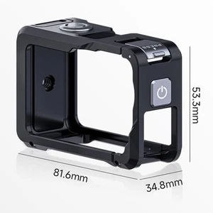 Für DJI Action 6 schützender Metallkäfig mit doppelter Öffnung für einfache - Picture 1 of 12