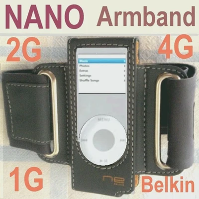 Brazalete BELKIN iPod Nano ~ 1G 2G 4G ~ Se adapta a X brazos pequeños a X grandes ~ hasta 18" Foto 1 de 4