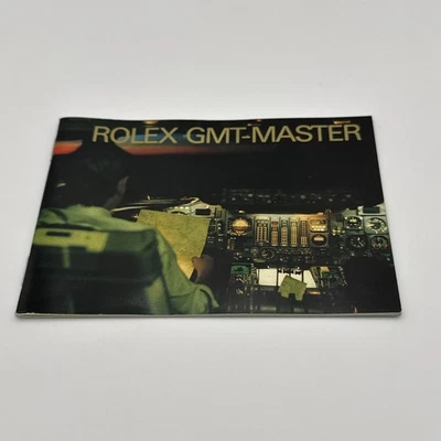 Libretto inglese originale Rolex GMT-Master 1994 - Immagine 1 di 3