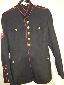 Vestido chaqueta azul del Cuerpo de Marines de Estados Unidos talla 42S - Imagen 1 de 4