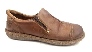 Born Nampa Slip On Loafers Shoes Womens Size 8 Brown nubuck  Casual - Picture 1 of 11