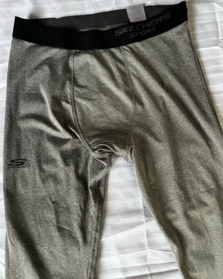 Pantalón Deportivo Hombre Gris Talla Grande Entrenamiento Atlético Elastizado Ocio Foto 1 de 4