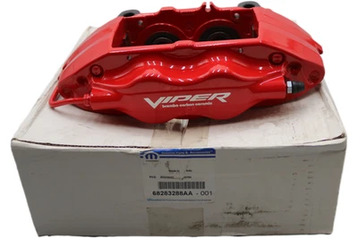 68283288AA PINZA DE FRENO TRASERA DERECHA DODGE VIPER 2016-2017 NUEVA OEM ACR GTS GTC Foto 1 de 4
