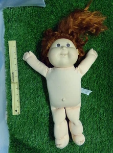 CABBAGE PATCH KIDS DOLL coleco RED BROWN CORNSILK GROWING HAIR - Picture 1 of 5