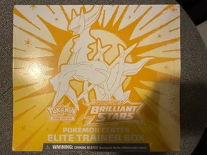 Pokemon Trading Card Game Sword & Shield Brilliant Stars Pokémon Center Elite... - Picture 1 of 2