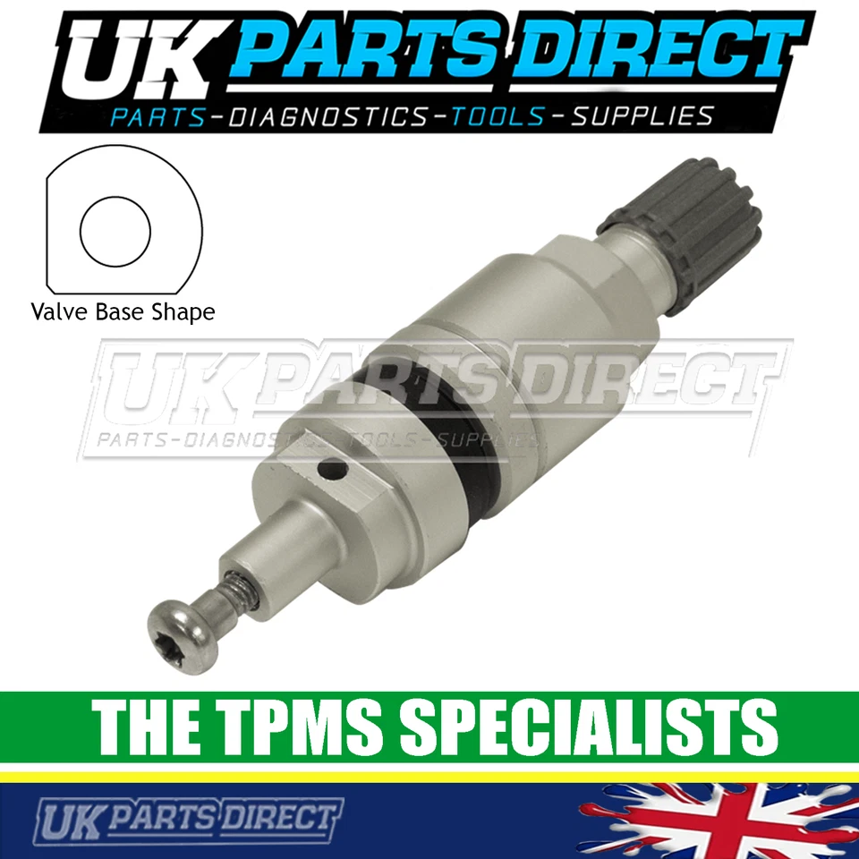 Vástago de reparación de válvula de neumático para Peugeot RCZ (13-16) - Schrader alta velocidad Snap-In Foto 1 de 2