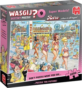 Jumbo WASGIJ? Jigsaw Puzzle 1000 Pieces Super Models! - Picture 1 of 2