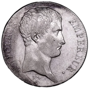 Monnaie - France Napoléon Ier - 5 Francs Argent An 14 A Paris - Picture 1 of 2