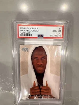 1994 Upper Deck Jordan Rare Air #1 Michael Jordan PSA 10 - Image 1 of 3