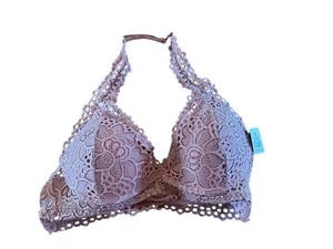 Lavender Lace Padded Underwire Bra Medium 32/34 B/C NWT - Picture 1 of 6