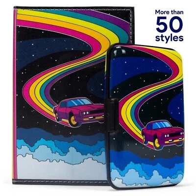 RFID Blocking Wallet and RFID Blocking Passport Holder Set - 50 Options - Image 1 of 4