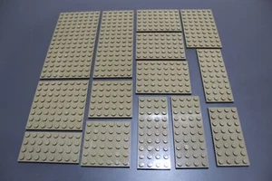 LEGO Basic Creator Platten groß ab 4x4 dunkelbeige darktan #4003 - Picture 1 of 1