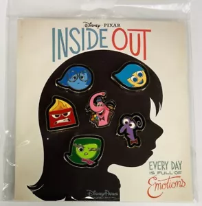 Disney Pixar Inside Out Everyday Is Full Of Emotions Disney 6 Pin Booster Set - Picture 1 of 1