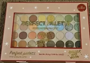 Paleta de sombras de ojos Holler And Glow opción de 32 colores con pincel de aplicación - Imagen 1 de 2