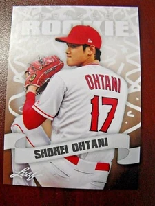 SHOHEI OHTANI 2018 LEAF PRIZED ROOKIE BASEBALL CARD MLB LOS ANGELES ANGELS #18 - Picture 1 of 5