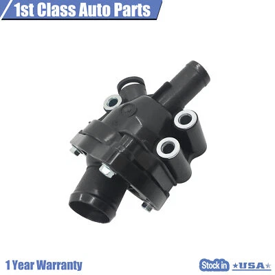 Termostato y carcasa para 04-16 Volvo C30 C70 S40 S60 V50 2.0L L4 2.4L 2.5L L5 Foto 1 de 3