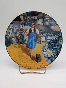 Knowles Wizard of Oz Follow the Yellow Brick Road Plate Limited Edition 1991 - Bild 1 von 7